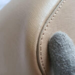 MCM Shopper Taupe Brown/ Lilac Printed Leather with Gold Hardware #OEYL-1 - Image 13