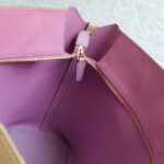 MCM Shopper Taupe Brown/ Lilac Printed Leather with Gold Hardware #OEYL-1 - Image 25