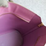 MCM Shopper Taupe Brown/ Lilac Printed Leather with Gold Hardware #OEYL-1 - Image 30