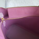 MCM Shopper Taupe Brown/ Lilac Printed Leather with Gold Hardware #OEYL-1 - Image 29