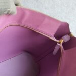 MCM Shopper Taupe Brown/ Lilac Printed Leather with Gold Hardware #OEYL-1 - Image 28