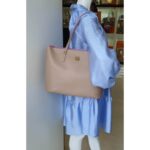 MCM Shopper Taupe Brown/ Lilac Printed Leather with Gold Hardware #OEYL-1 - Image 40