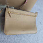 MCM Shopper Taupe Brown/ Lilac Printed Leather with Gold Hardware #OEYL-1 - Image 36