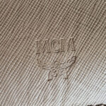 MCM Shopper Taupe Brown/ Lilac Printed Leather with Gold Hardware #OEYL-1 - Image 35