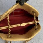 Chanel Mademoiselle Gold Aged Calfskin with Antique Gold Hardware #OLEK-2 - Image 29