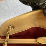 Chanel Mademoiselle Gold Aged Calfskin with Antique Gold Hardware #OLEK-2 - Image 32