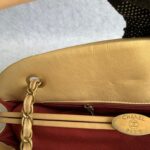 Chanel Mademoiselle Gold Aged Calfskin with Antique Gold Hardware #OLEK-2 - Image 36