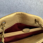 Chanel Mademoiselle Gold Aged Calfskin with Antique Gold Hardware #OLEK-2 - Image 34