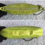 Dior Mini Pouch Green Lambskin with Silver Hardware #OETR-3 - Image 8