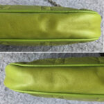 Dior Mini Pouch Green Lambskin with Silver Hardware #OETR-3 - Image 9