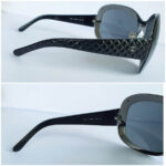 Chanel Black Acetate Frame Sunglasses #OEYY-3 - Image 6
