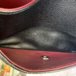 Chanel Medium Double Flap Black Grained Calfskin with Silver Hardware #OLLY-1 - Image 40