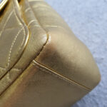Chanel Vintage Bag Metallic Gold Lambskin with Gold Hardware #GLTRS-3 - Image 20