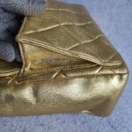 Chanel Vintage Bag Metallic Gold Lambskin with Gold Hardware #GLTRS-3 - Image 13