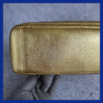 Chanel Vintage Bag Metallic Gold Lambskin with Gold Hardware #GLTRS-3 - Image 16