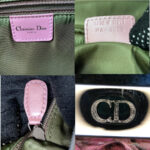 Dior Vintage Malice Bag Pink/Black Leather/Snake Skin with Silver Hardware #GLTOY-3 - Image 21