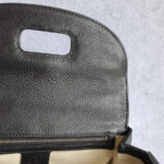 Gucci Top Handle Medium Black Calf Leather with Silver Hardware and Bamboo Details #OLYL-2 - Image 20