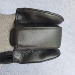 Gucci Top Handle Medium Black Calf Leather with Silver Hardware and Bamboo Details #OLYL-2 - Image 10