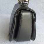 Gucci Top Handle Medium Black Calf Leather with Silver Hardware and Bamboo Details #OLYL-2 - Image 7