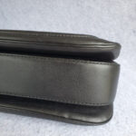 Gucci Top Handle Medium Black Calf Leather with Silver Hardware and Bamboo Details #OLYL-2 - Image 12