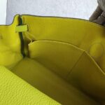 Hermes Kelly 35cm Vert Anis Togo Leather with Palladium Plated Hardware #OLKK-1 - Image 32