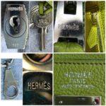 Hermes Kelly 35cm Vert Anis Togo Leather with Palladium Plated Hardware #OLKK-1 - Image 25