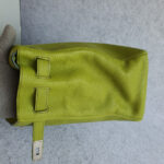 Hermes Kelly 35cm Vert Anis Togo Leather with Palladium Plated Hardware #OLKK-1 - Image 9