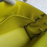 Hermes Kelly 35cm Vert Anis Togo Leather with Palladium Plated Hardware #OLKK-1 - Image 33