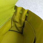 Hermes Kelly 35cm Vert Anis Togo Leather with Palladium Plated Hardware #OLKK-1 - Image 31