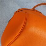 Hermes Atlas Tote Orange Leather with Palladium Hardware #OLYK-1 - Image 16