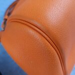 Hermes Atlas Tote Orange Leather with Palladium Hardware #OLYK-1 - Image 18