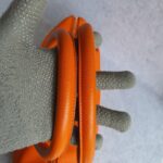 Hermes Atlas Tote Orange Leather with Palladium Hardware #OLYK-1 - Image 22