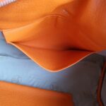 Hermes Atlas Tote Orange Leather with Palladium Hardware #OLYK-1 - Image 32