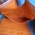Hermes Atlas Tote Orange Leather with Palladium Hardware #OLYK-1 - Image 33