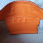 Hermes Atlas Tote Orange Leather with Palladium Hardware #OLYK-1 - Image 35