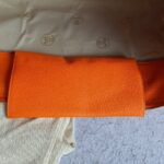 Hermes Atlas Tote Orange Leather with Palladium Hardware #OLYK-1 - Image 38