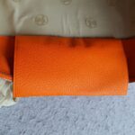 Hermes Atlas Tote Orange Leather with Palladium Hardware #OLYK-1 - Image 39