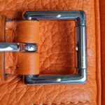 Hermes Atlas Tote Orange Leather with Palladium Hardware #OLYK-1 - Image 31