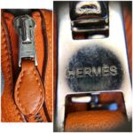 Hermes Atlas Tote Orange Leather with Palladium Hardware #OLYK-1 - Image 30