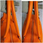 Hermes Atlas Tote Orange Leather with Palladium Hardware #OLYK-1 - Image 23