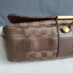 LV Bastille Messenger Damier Ebene Coated Canvas with Leather And Gold Hardware #GLOEC-2 - Image 9