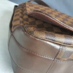 LV Bastille Messenger Damier Ebene Coated Canvas with Leather And Gold Hardware #GLOEC-2 - Image 11