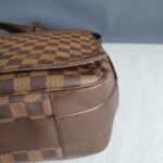 LV Bastille Messenger Damier Ebene Coated Canvas with Leather And Gold Hardware #GLOEC-2 - Image 12