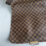 LV Bastille Messenger Damier Ebene Coated Canvas with Leather And Gold Hardware #GLOEC-2 - Image 3