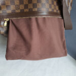 LV Bastille Messenger Damier Ebene Coated Canvas with Leather And Gold Hardware #GLOEC-2 - Image 31
