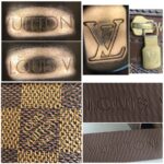 LV Bastille Messenger Damier Ebene Coated Canvas with Leather And Gold Hardware #GLOEC-2 - Image 17