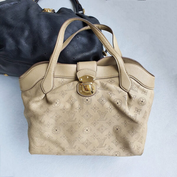 LV Cirrus PM Mahina Calf Leather with Gold Hardware Bag #OLKY-3