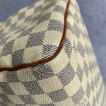 LV Speedy 30cm Damier Azur Coated Canvas with Gold Hardware #OETC-1 - Image 17