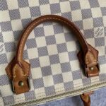 LV Speedy 30cm Damier Azur Coated Canvas with Gold Hardware #OETC-1 - Image 23