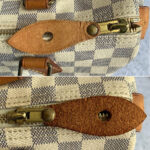 LV Speedy 30cm Damier Azur Coated Canvas with Gold Hardware #OETC-1 - Image 19